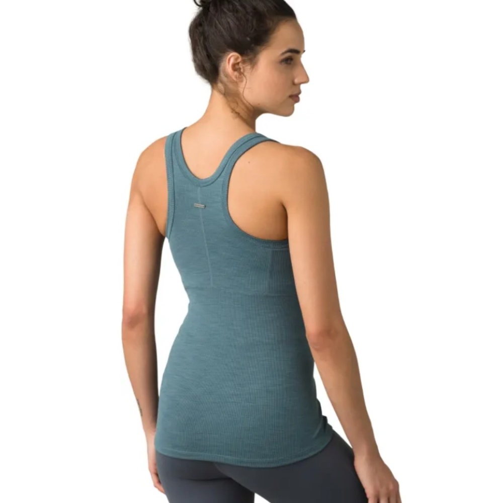 Prana Ribbed Raceback Tank - Picture 6 of 6